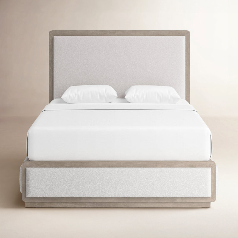 Mayhew Upholstered Standard Bed, Queen