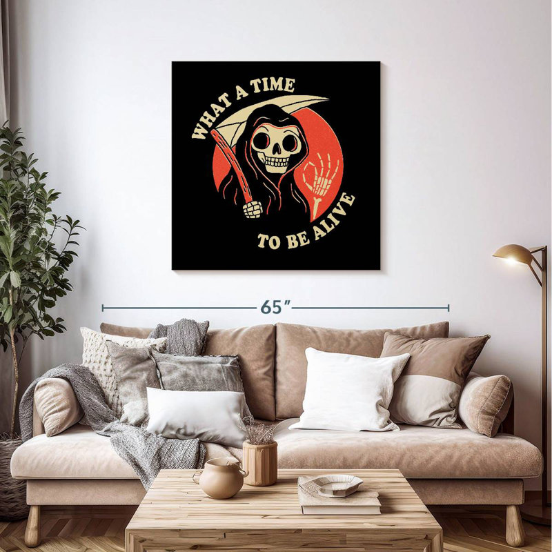 Ketti What A Time To Be Alive, 39" H x 39" W