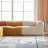 129.53'' 5-Seater Luxe Velvet Compression Modular Sofa – No-Assembly Family Sofa For Living Rooms & Open Spaces