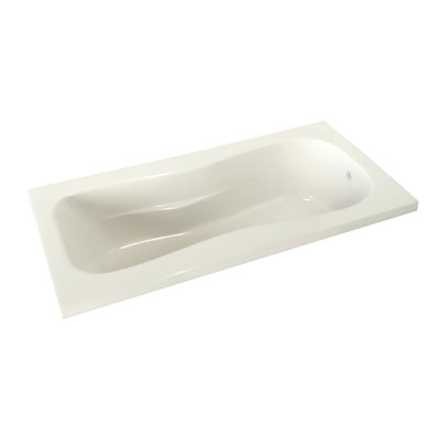 Signature 72'' x 36'' Drop-In Soaking Acrylic Bathtub