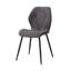 Miko 50cm H Velvet Upholstered Metal Side Chair-254413085