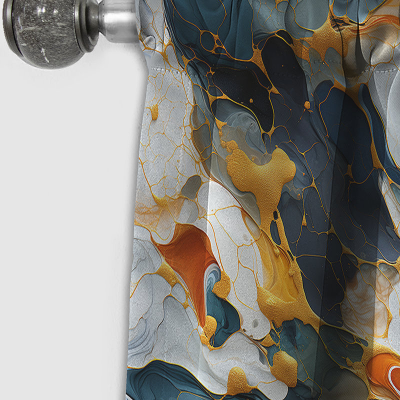 Rideau occultant en marbre Urban Retreat Marble II - 1 panneau, L 52 po x L 63 po