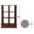 Chinese Chippendale 3 Tiered Wall Shelf
