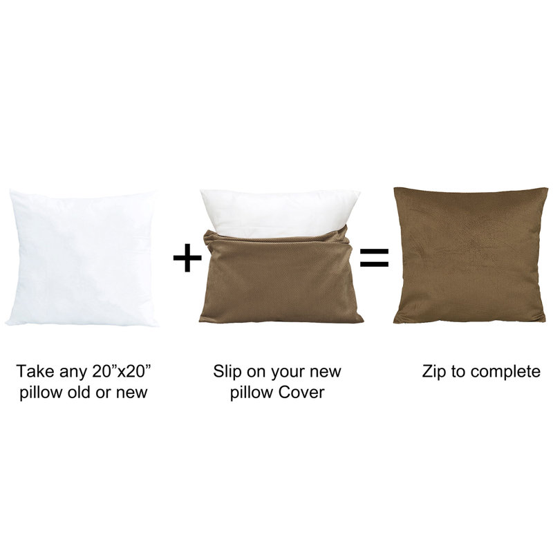 Avilla Reversible Pillow Cover, Fungi, 20" x 20"