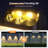 Solar Powered Integrated Led Deck Light Pack