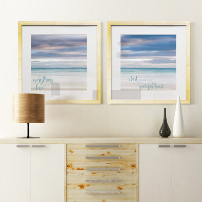Bavaro Beach I - 2 Piece Picture Frame Painting Print Set on Paper -  Rosecliff Heights, 1E91CD536DD04BF289F1CB6B01C60A0B