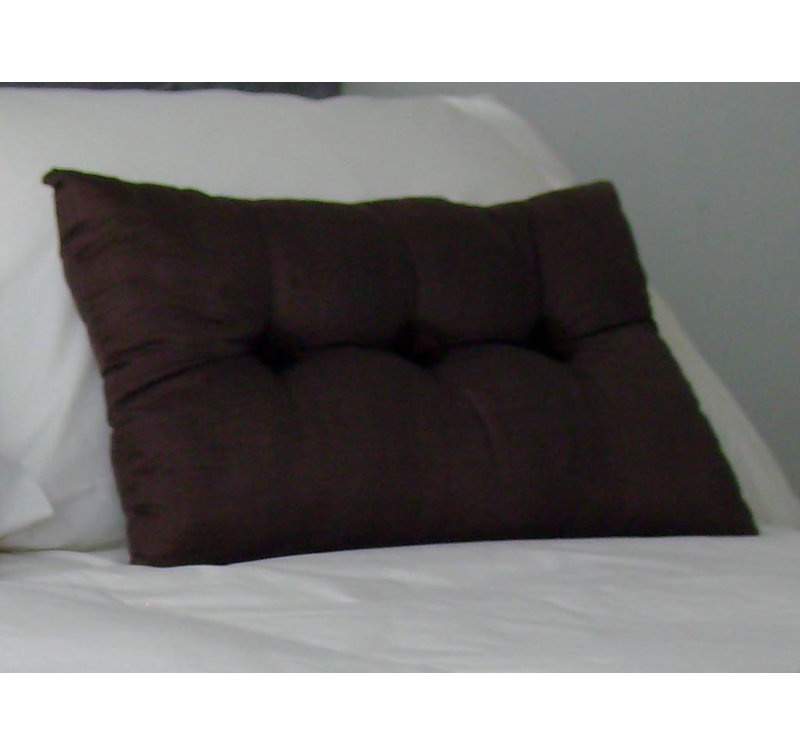 Choi Rectangular Cushion, Chocolate