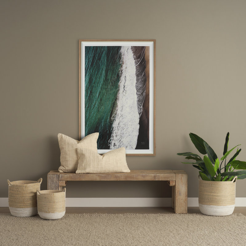 AllModern Salazar Seagrass Decorative Basket
