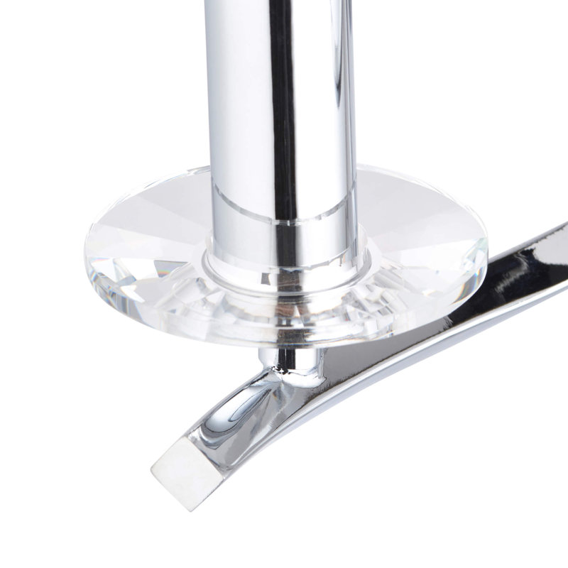 Semi Flush Mount, Polished Chrome, 3 Lights, 300cm H x 350cm W x 350cm D