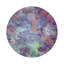 Sous-verres ronds en cuir impressionniste Passiflora-119015397