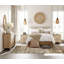Ensemble de commode 3 pièces et table de chevet 3 tiroirs Haikey-1232577964