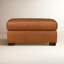 Repose-pieds en cuir véritable Cranbrook-73336717
