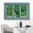 Window Looking at a Green Tree in a Field  Giclee Print Gallery Wrap Modern Home Art Ready to Hang-98448991