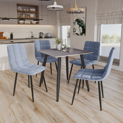 Curtice 4 - Person Dining Set