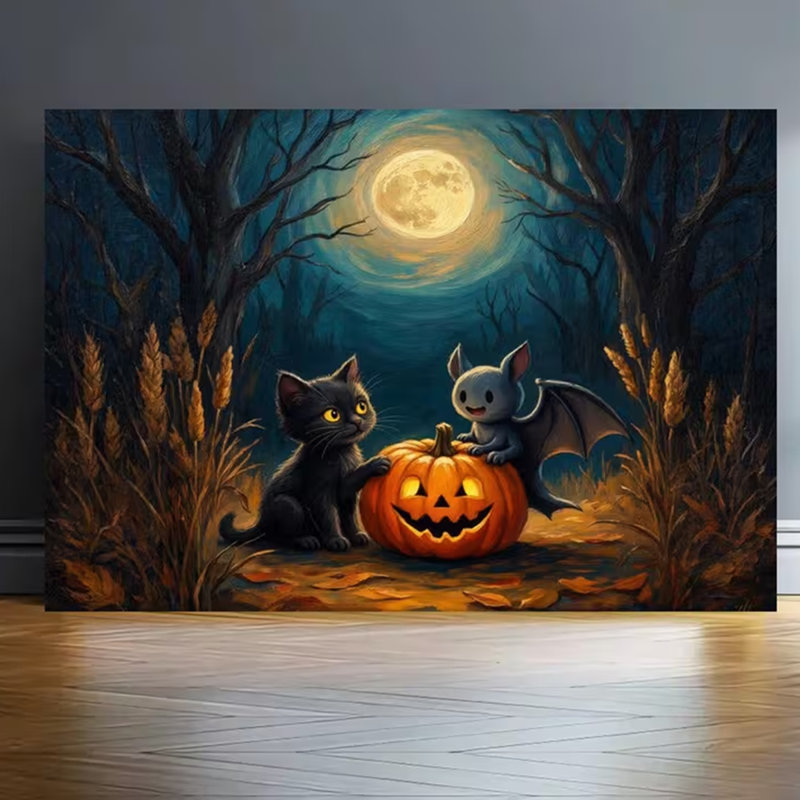 1 Piece Wrapped Canvas Wall Art