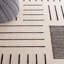 Geometric Handmade Kilim Wool/Cotton Area Rug in Ivory/Black-837964998