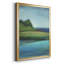 «Silent Lakeside I», reproduction encadrée de qualité supérieure - prête à être accrochée-88286061-88286060