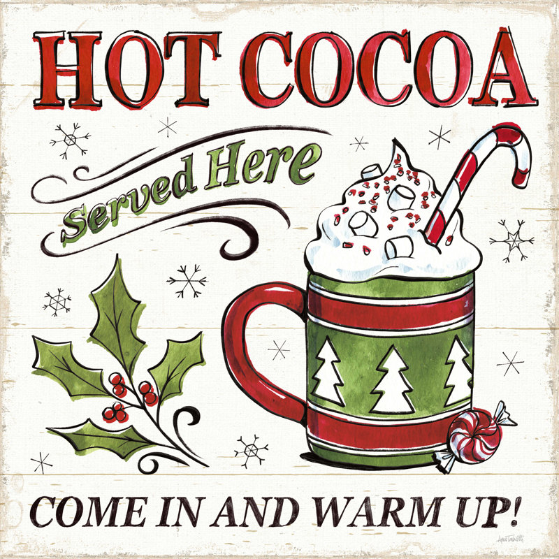 Christmas Treats IV - Impression sur toile tendue, H 12 po x l 12 po, Non, Toile tendue