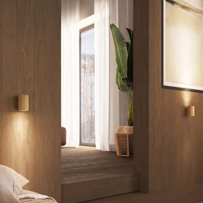 Karbon Aluminium Wall Sconce