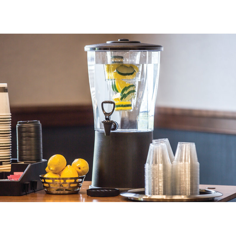 Plastic 384 oz. (3 Gallon) Beverage Dispenser
