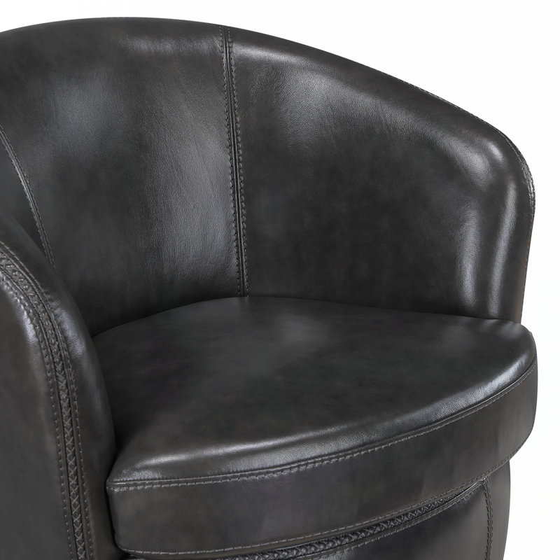 Chaise d'appoint de luxe Luxury Living Furniture, Gris fumée