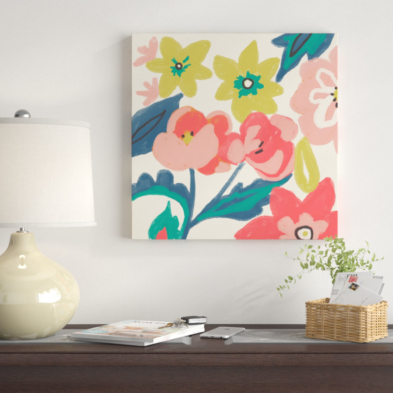 «Lyla Grace III», peinture sur toile, H 20 po x l 20 po