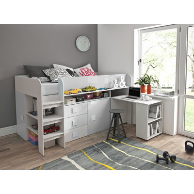 Graber Storage Kids Bed with Desk