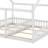 Twin House Platform Beds-1314193504