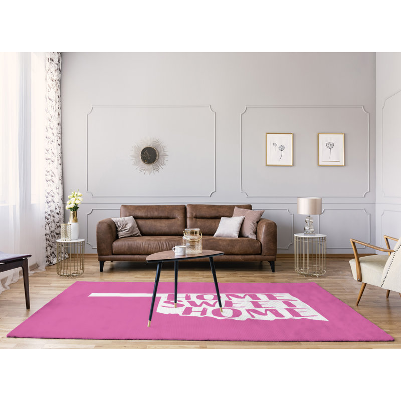 Tapis en poly-chenille oklahoma à la maison, Rectangle 8 pi x 10 pi