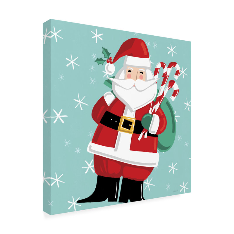 Art mural sur toile «Bachelor Anne Tavoletti Festive Christmas I», H 14 po x l 14 po