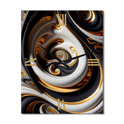 Liquide VI - Horloge murale moderne