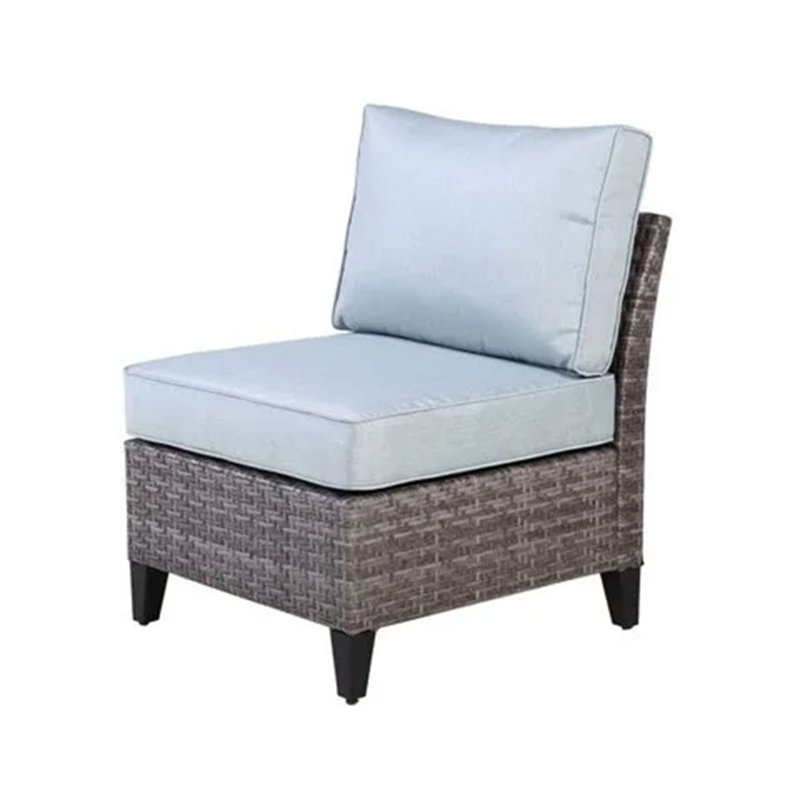 Braidan Outdoor Armless Lounge Chair