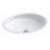 Canvas® Metal Oval Undermount Bathroom Sink with Overflow