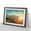 The Colisium in Rome Italy in Abstract - Picture Frame Graphic Art Print on MDF-55737584-55737580