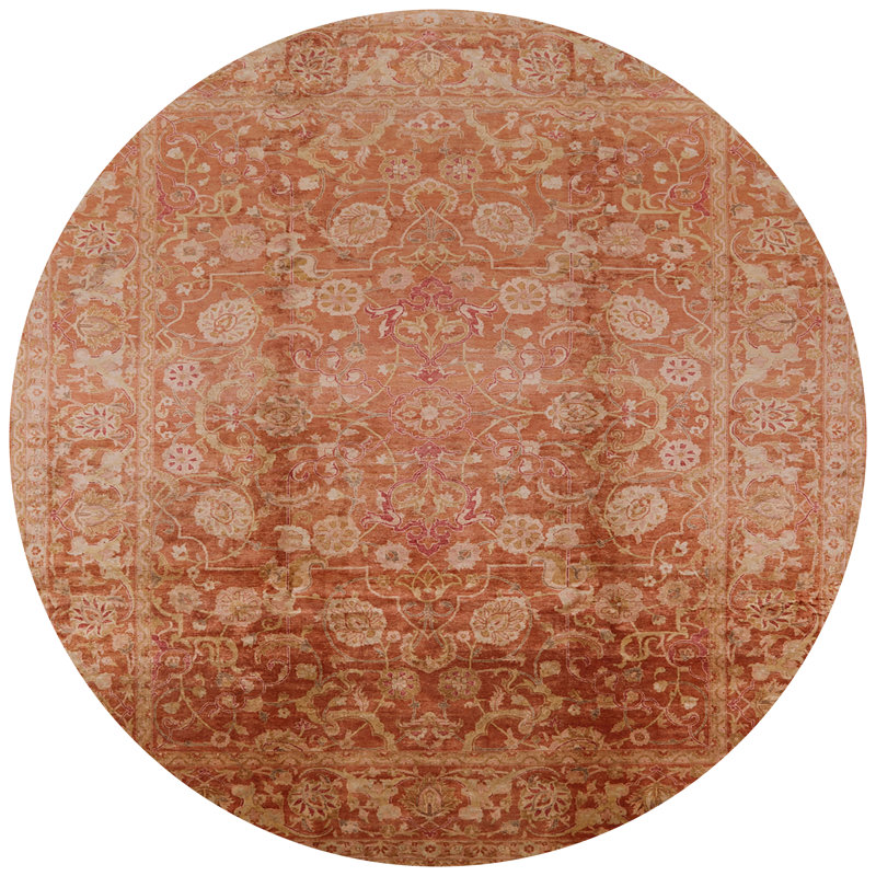 Sejer Oriental Indoor Rug, Round 5'