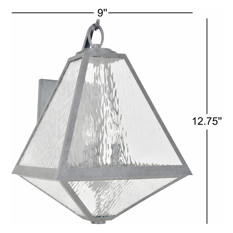 Glacier 1 - Light Outdoor Wall Lantern