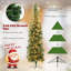 Arbre de Noël cachemire vert 7 pi avec 150 lumières DEL H 7 pi