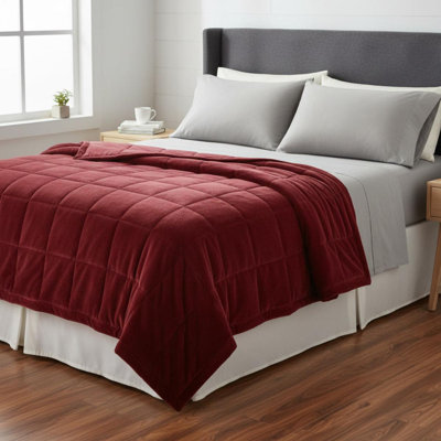 Couverture réversible HeiQ Smart Temperature en duvet synthétique