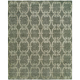 Geometric Area Rug in Gray