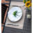 Polyester Striped Rectangle Placemat