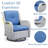 Bonia Swivel Patio Rocking Chair with Cushions-1240228530