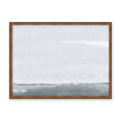 Coastal Retreat Silver Seas: Abstract Oceanscape