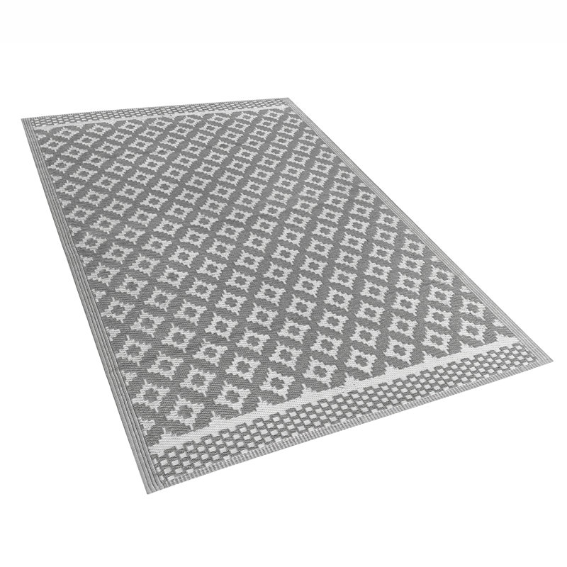 Kyal Geometric Indoor / Outdoor Area Rug, Rectangle 120 x 180cm