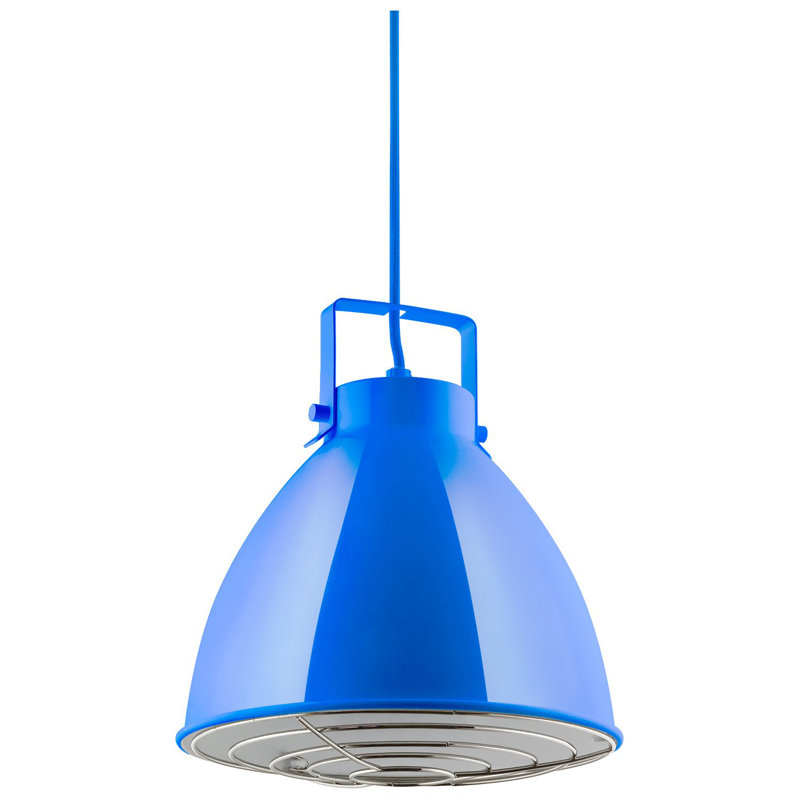 1 - Light Single Pendant, Blue
