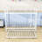 Twin Over Twin Metal Standard Bunk Bed With Twin Size Trundle-676351514