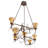 Frost 8 - Light Dimmable Geometric Chandelier