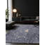 Tapis gris soyeux et moelleux-818050196