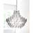 Galahad 12 - Light Wrought Iron Dimmable Tiered Chandelier