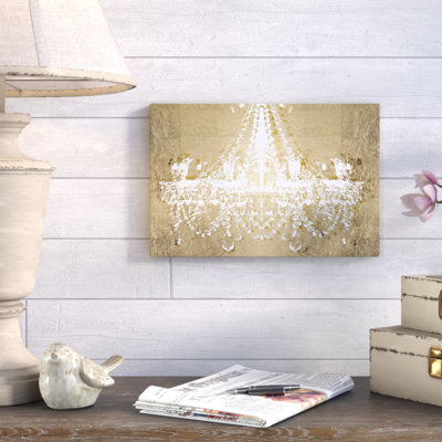 Dramatic Entrance Gold - peinture sur toile