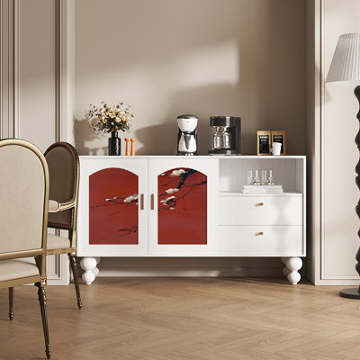 Buffet luxueux rétro de style chinois